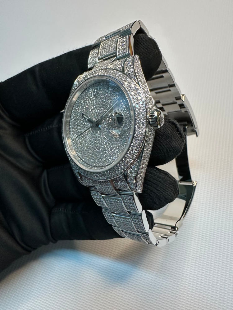 Часы Rolex Datejust 41mm Diamonds ТЮНИНГ