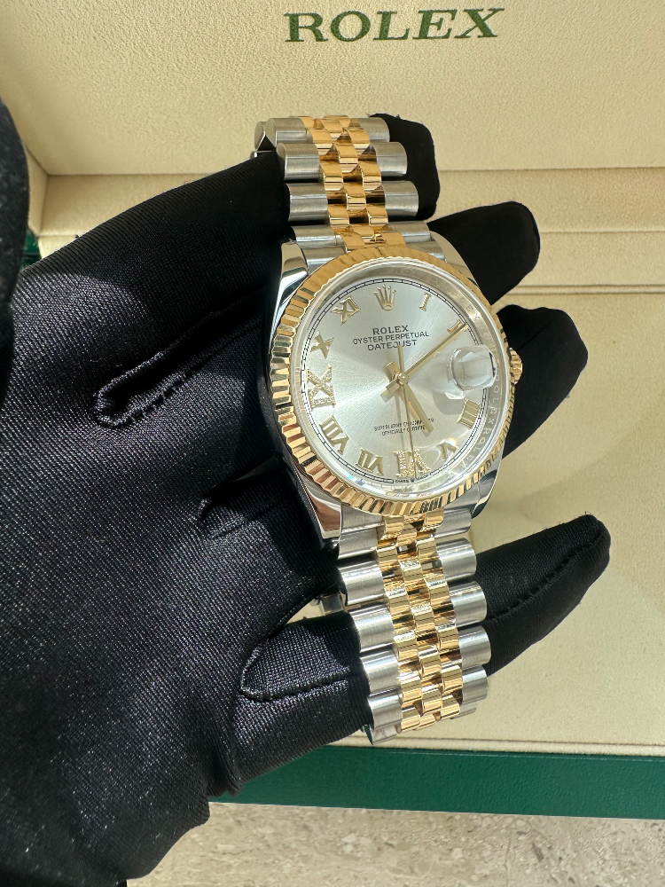 Часы Rolex DateJust 36 mm Steel and Yellow gold 126233-0031