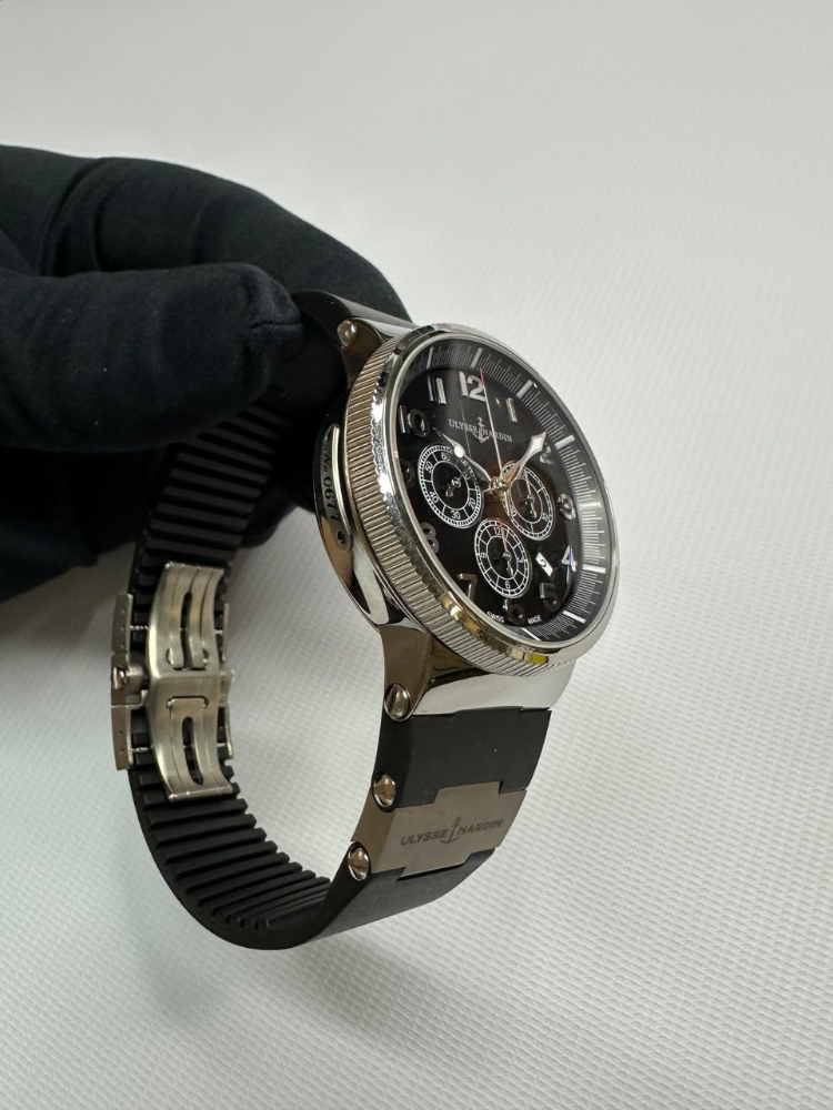 Часы Ulysse Nardin Marine Chronograph Manufacture 1503-150-3/62