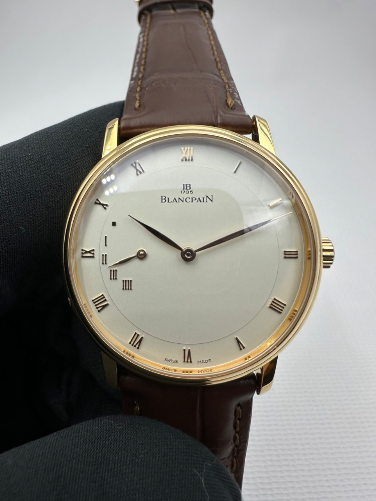 Часы Blancpain Villeret Ultra-Slim Automatic 40mm Power Reserve 4040-3642-55 или 4040-3642-55B