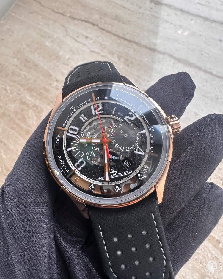 Часы Jaeger LeCoultre 197.2.25 AMVOX 2 Grand Chronograph Aston Martin Limited Edition 44mm Rose Gold