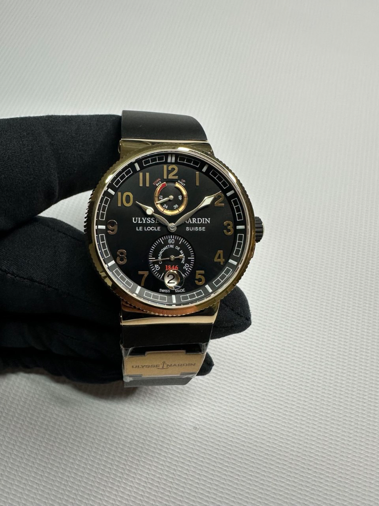 Часы Ulysse Nardin Marine Chronometer Manufacture 43mm 1186-126-3/62