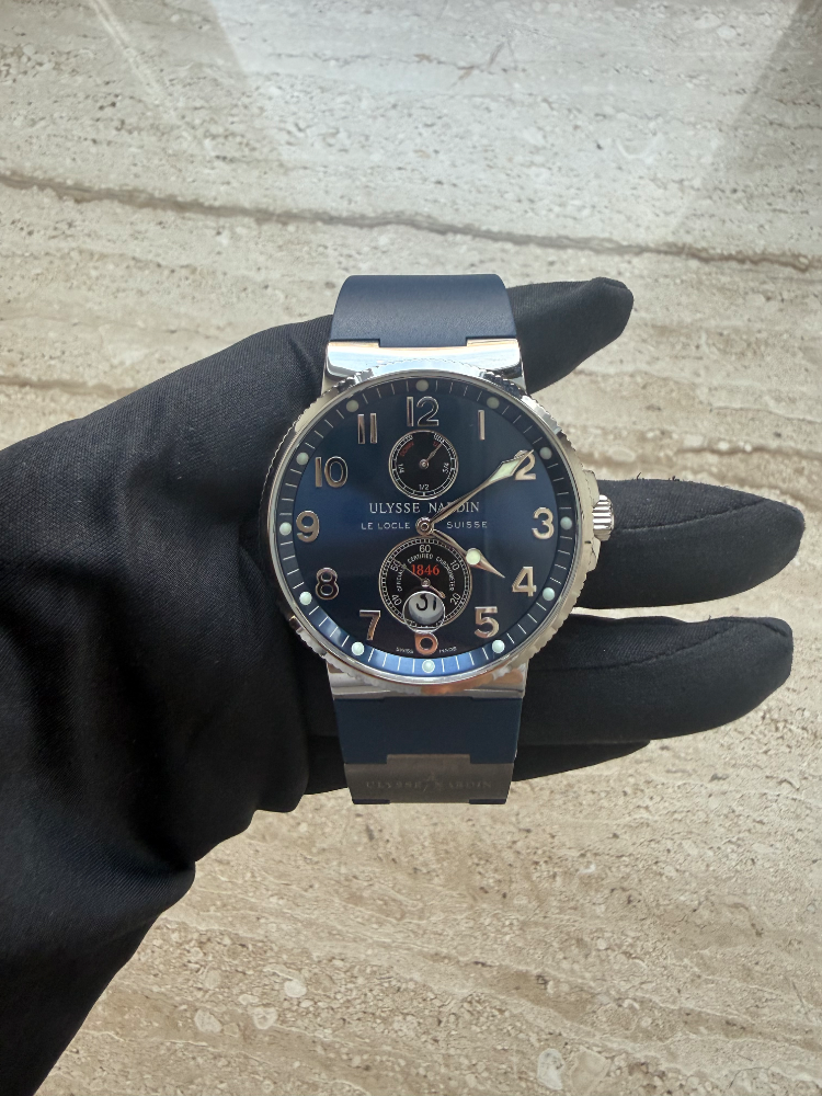 Часы Ulysse Nardin Marine Collection Maxi Marine Chronometer 41mm 263-66-3/623