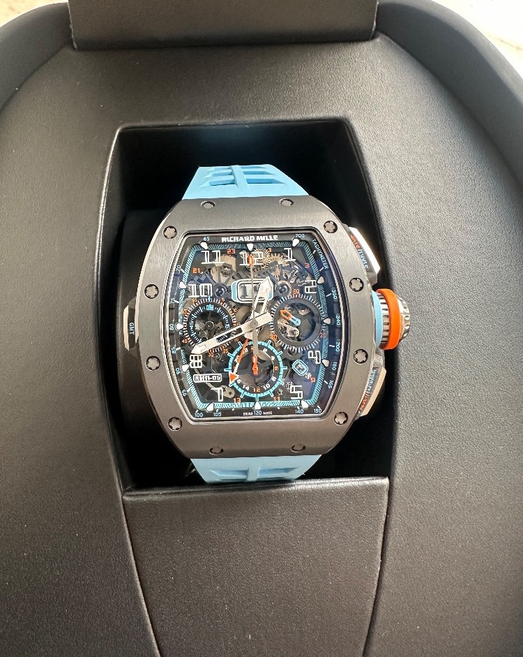Часы Richard Mille RM 11-05 Хронограф flyback с автоподзаводом с функцией GMT