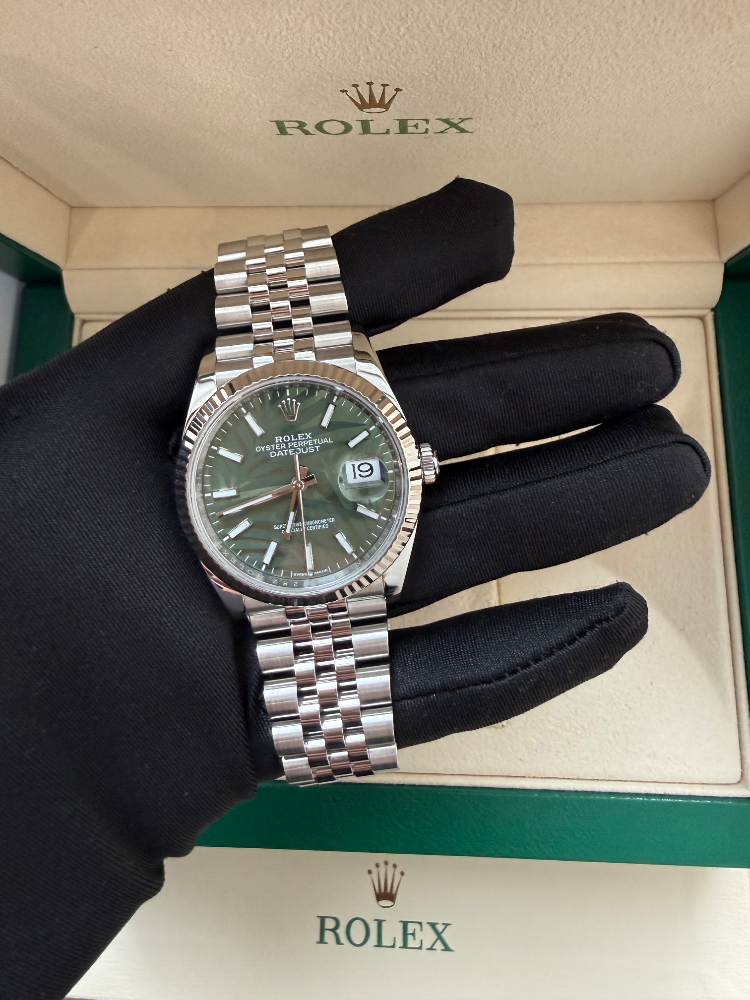 Часы Rolex Datejust Datejust 36mm Steel and White Gold 126234-0047