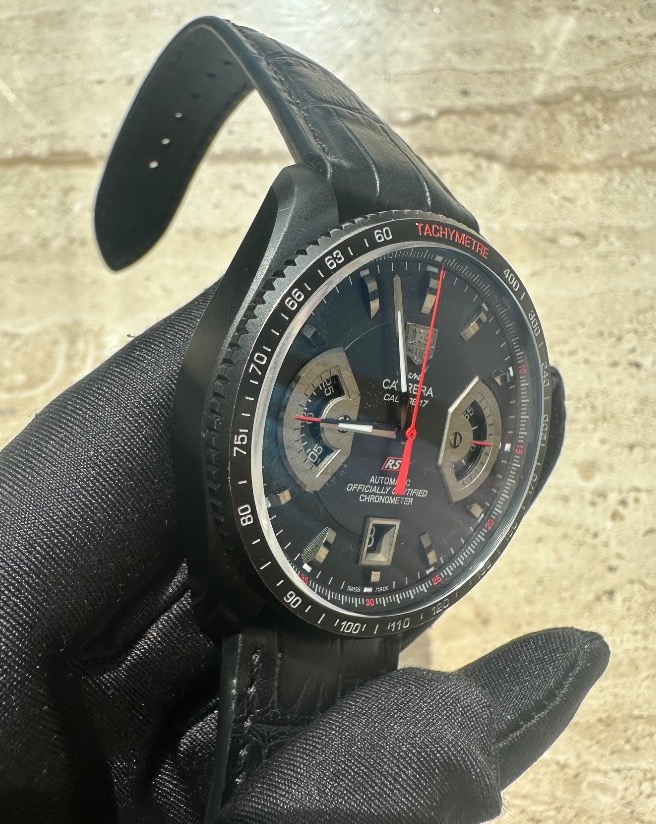 Часы TAG Heuer Grand Carrera Calibre 17 RS2 Automatic Chronograph 43 mm CAV518B.FC6237