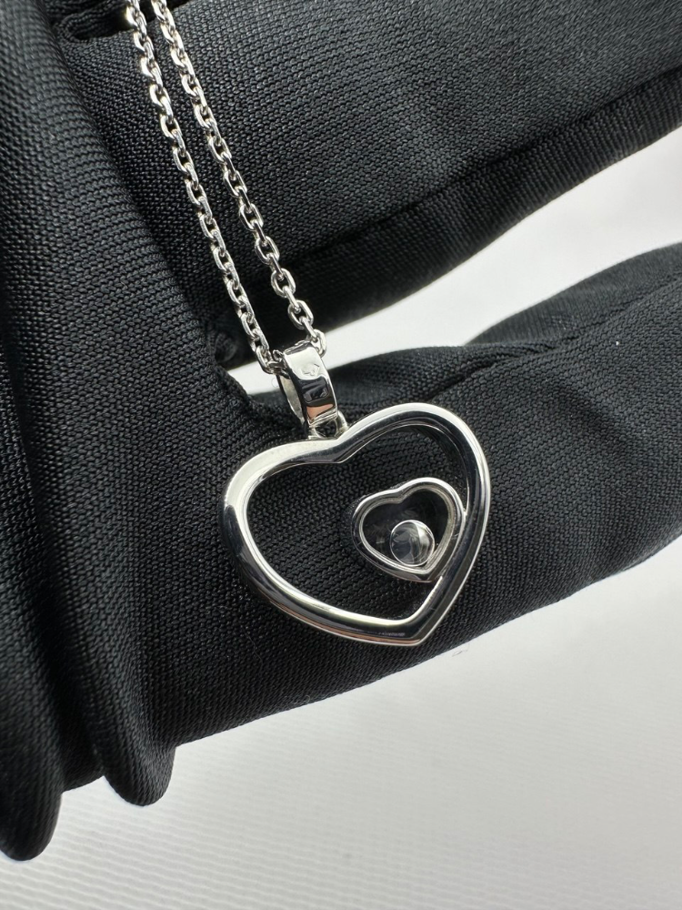 Подвеска Chopard Happy Hearts Diamond Pendant 797482-1002