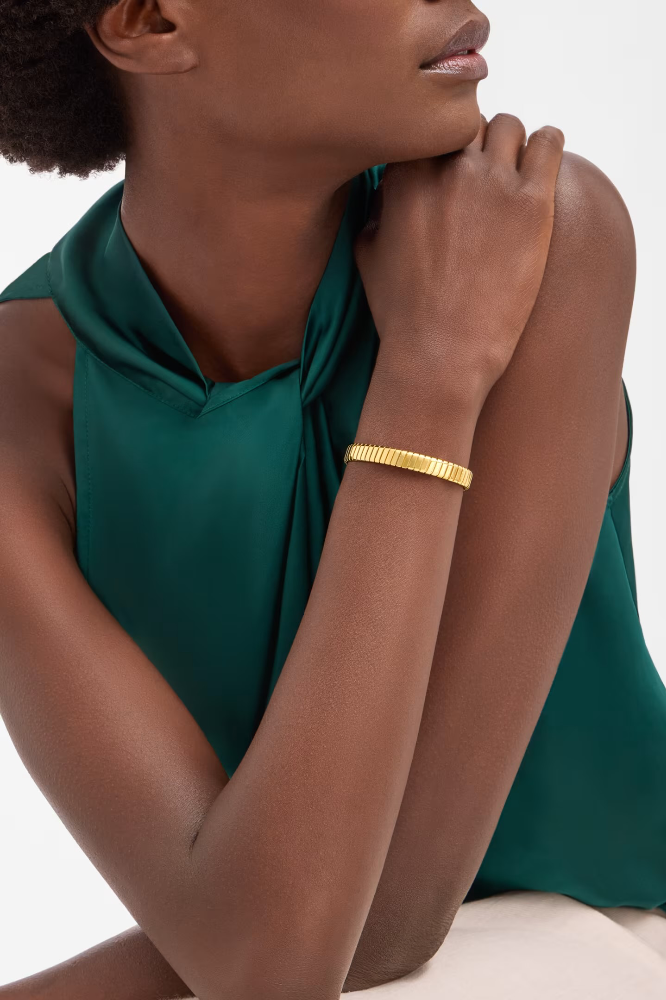 Браслет BVLGARI Tubogas Bracelet 361279 (17 размер)
