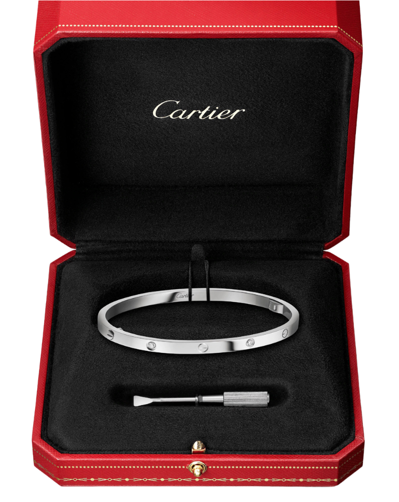 Браслет Cartier LOVE BRACELET SMALL MODEL 6 DIAMONDS B6047717