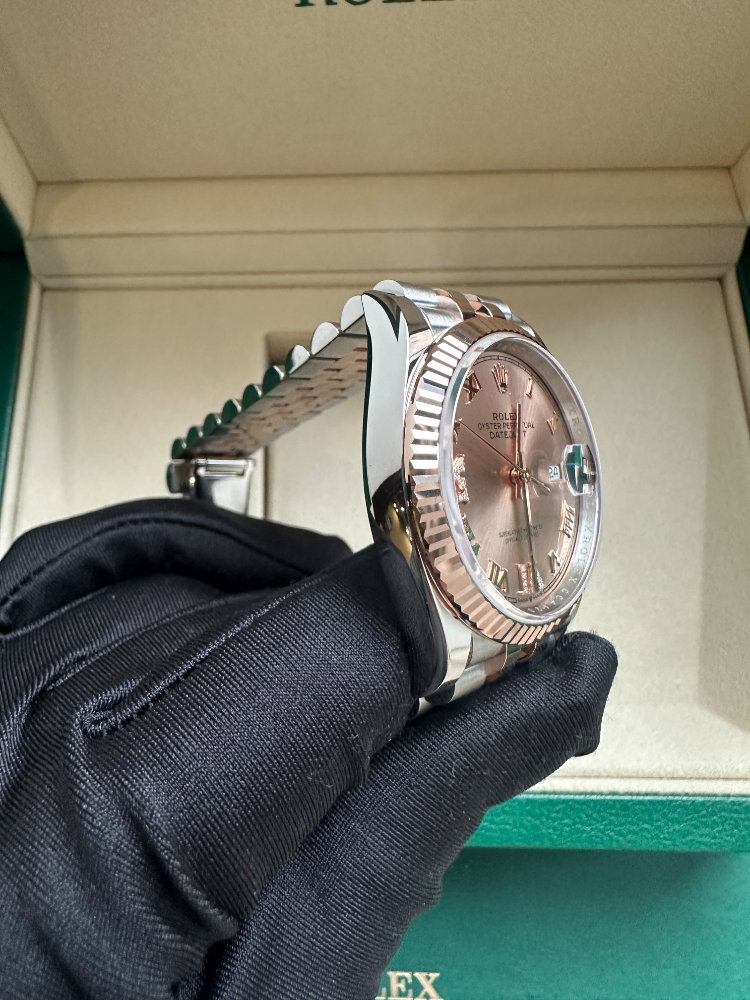 Часы Rolex Datejust 36mm Steel and Everose Gold 126231-0027.