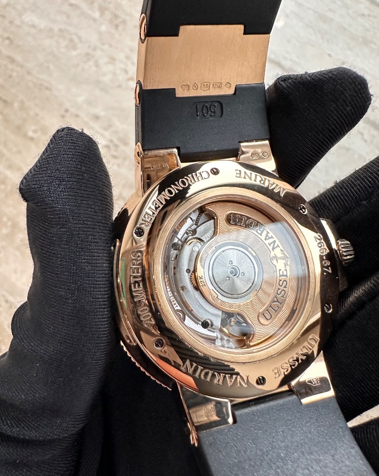 Часы Ulysse Nardin Marine Maxi Marine Chronometer 43mm 266-67-3/42
