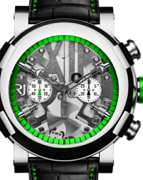 Часы Romain Jerome Sea Titanic Inside Steampunk Chrono Steampunk Chrono Green Limited edition of 99 pieces RJ.T.CH.SP.005.07