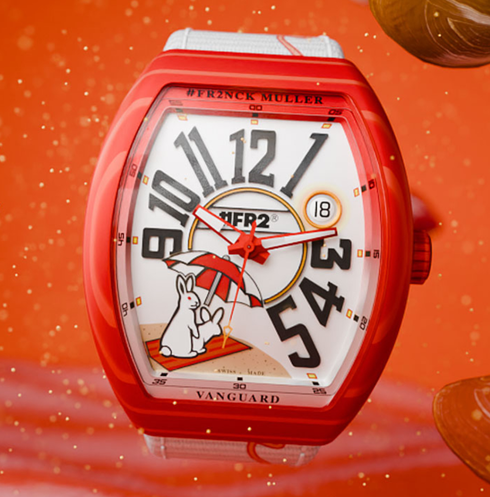 Часы Franck Muller Vanguard Beach Fxxking Rabbits V41SCOTBEACHFR2RGGF1