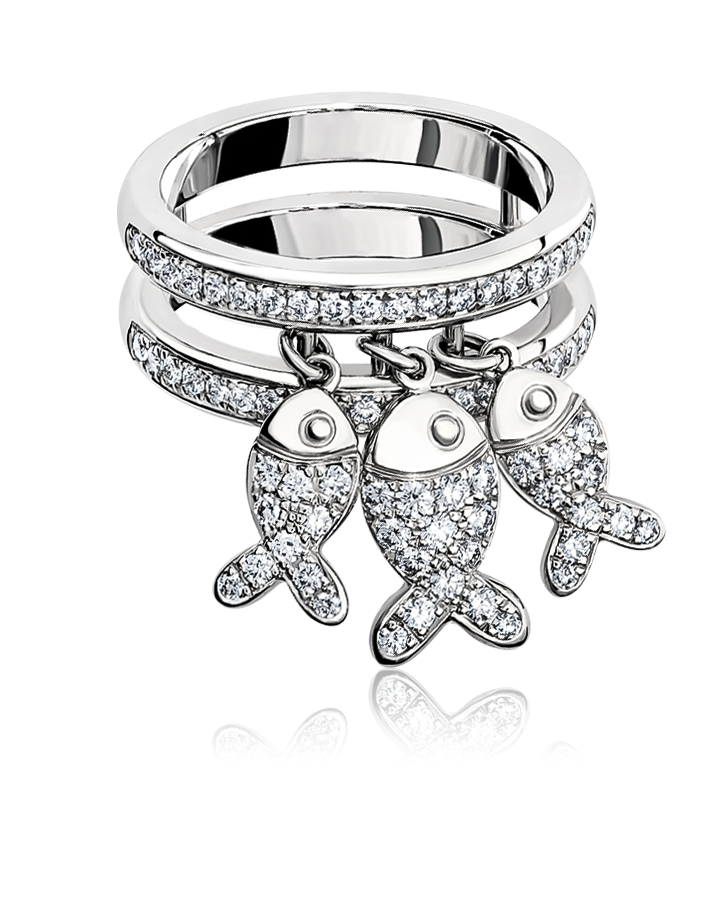 Кольцо Chopard HAPPY Fish 824702-1110