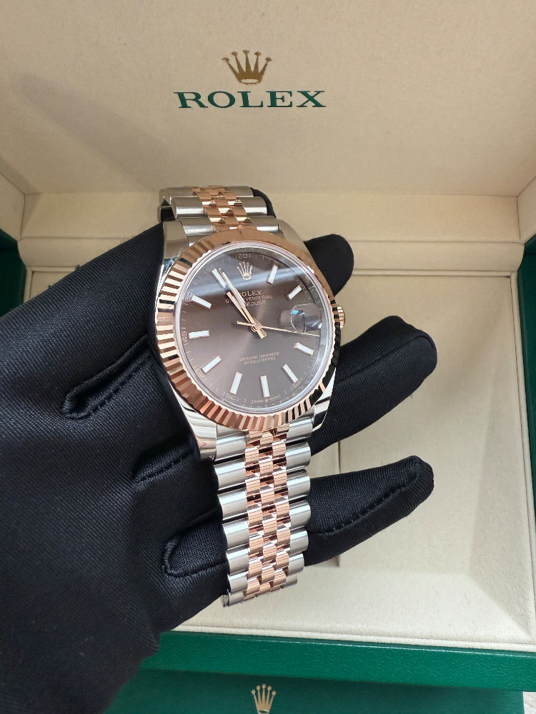 Часы Rolex Datejust 41mm Steel and Everose Gold 126331-0002