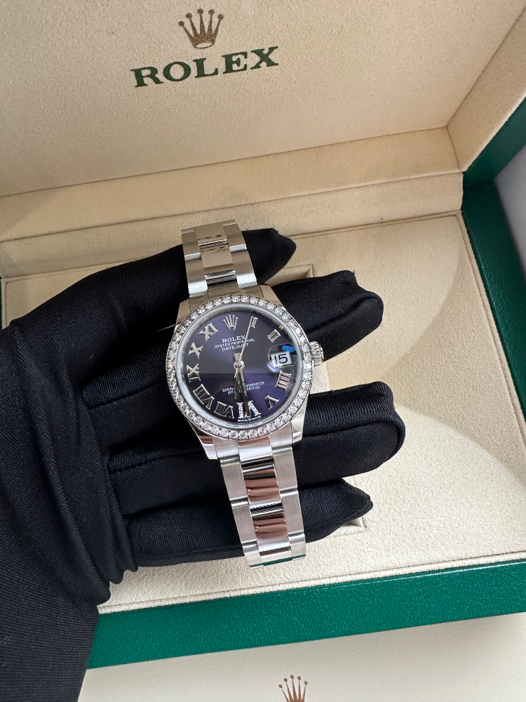 Часы Rolex Datejust Steel and White Gold 31mm 278384RBR-0029