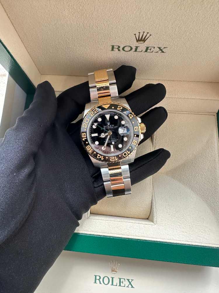 Часы Rolex GMT Master II 40mm Steel and Yellow Gold 116713LN