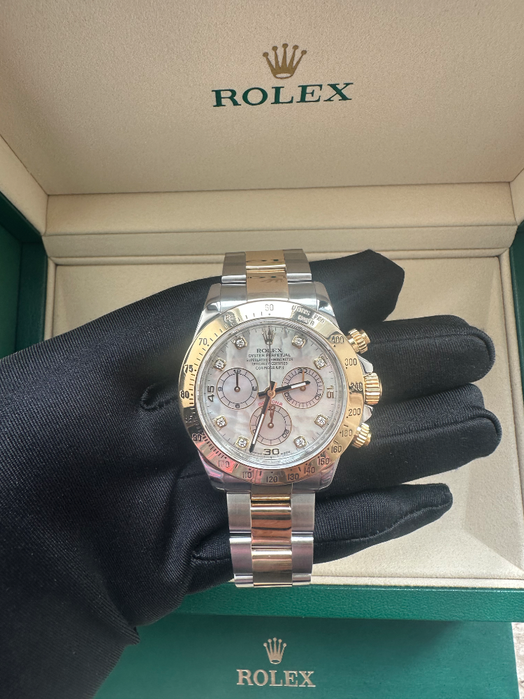 Часы Rolex Cosmograph Daytona 40mm Steel and Yellow Gold 116523