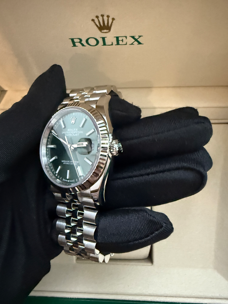 Часы Rolex Datejust 36mm Steel and White Gold 126234-0051
