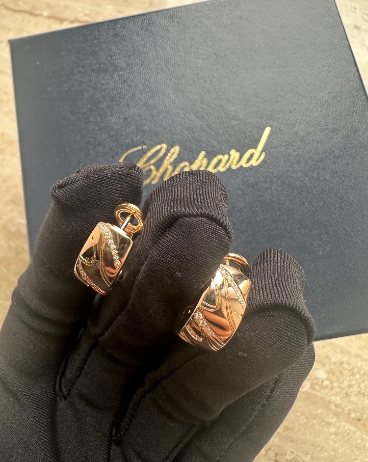 Серьги Chopard Chopardissimo Diamond 837031-5002