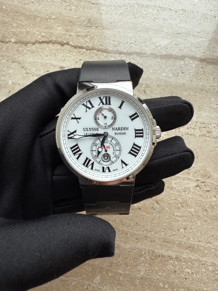 Часы Ulysse Nardin Maxi Marine Chronometer 43mm 263-67