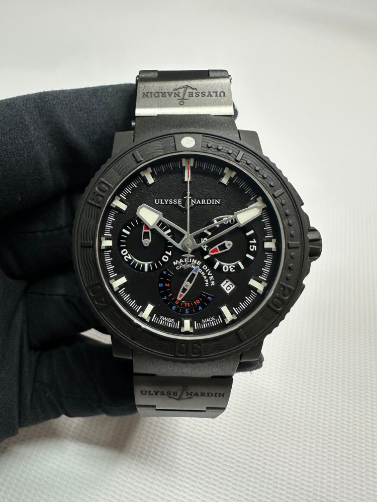 Часы Ulysse Nardin Diver Black Sea Chronograph 353-92-3C