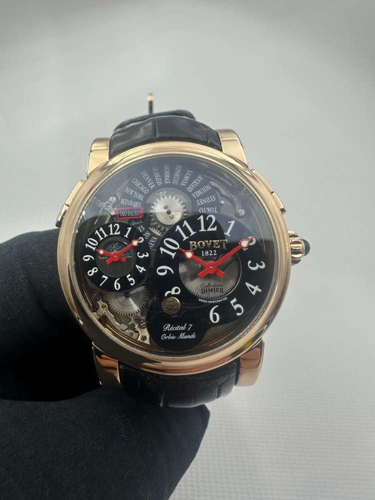 Часы Bovet Dimier Recital 7 Orbis Mundi Moon Phase R7 RG