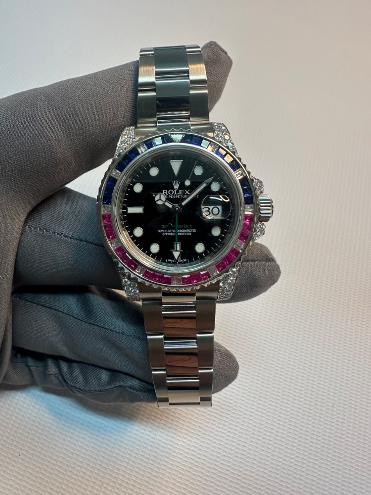 Часы Rolex GMT Master II 40mm 116710 Тюнинг