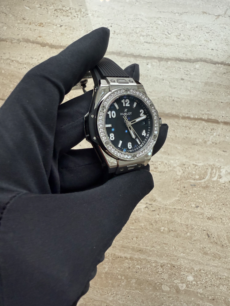 Часы Hublot Big Bang ONE CLICK STEEL DIAMONDS 465.SX.1170.RX.1204