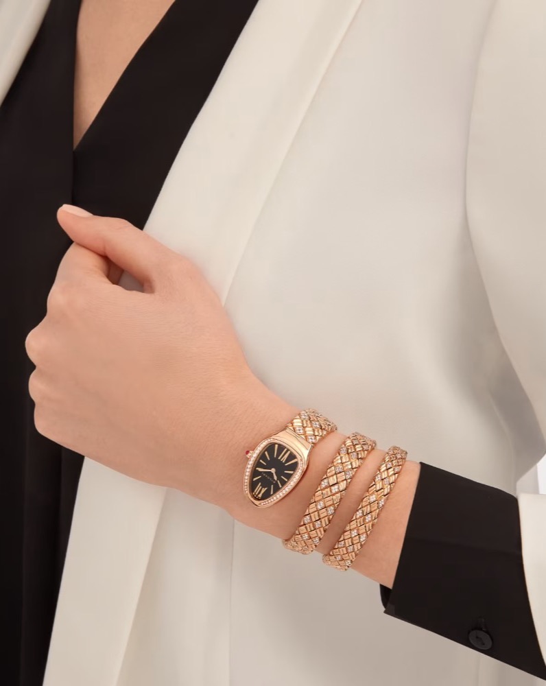 Часы Bulgari Serpenti Spiga Watch 103252