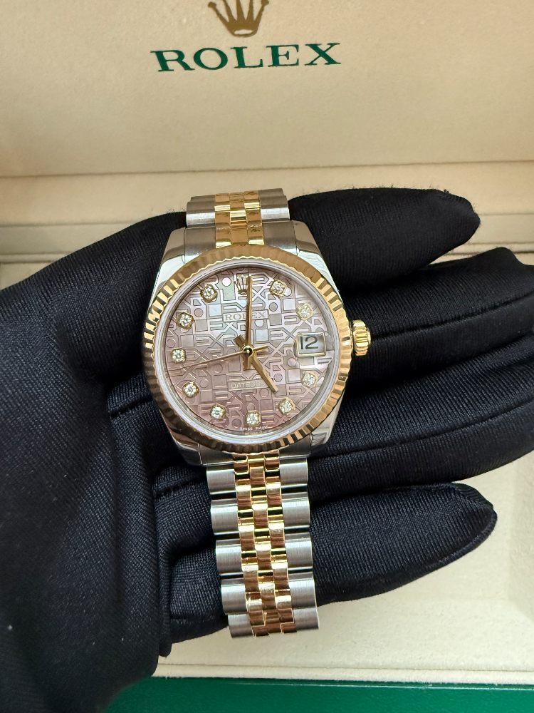 Часы Rolex Datejust 31mm Steel and Yellow Gold 178273