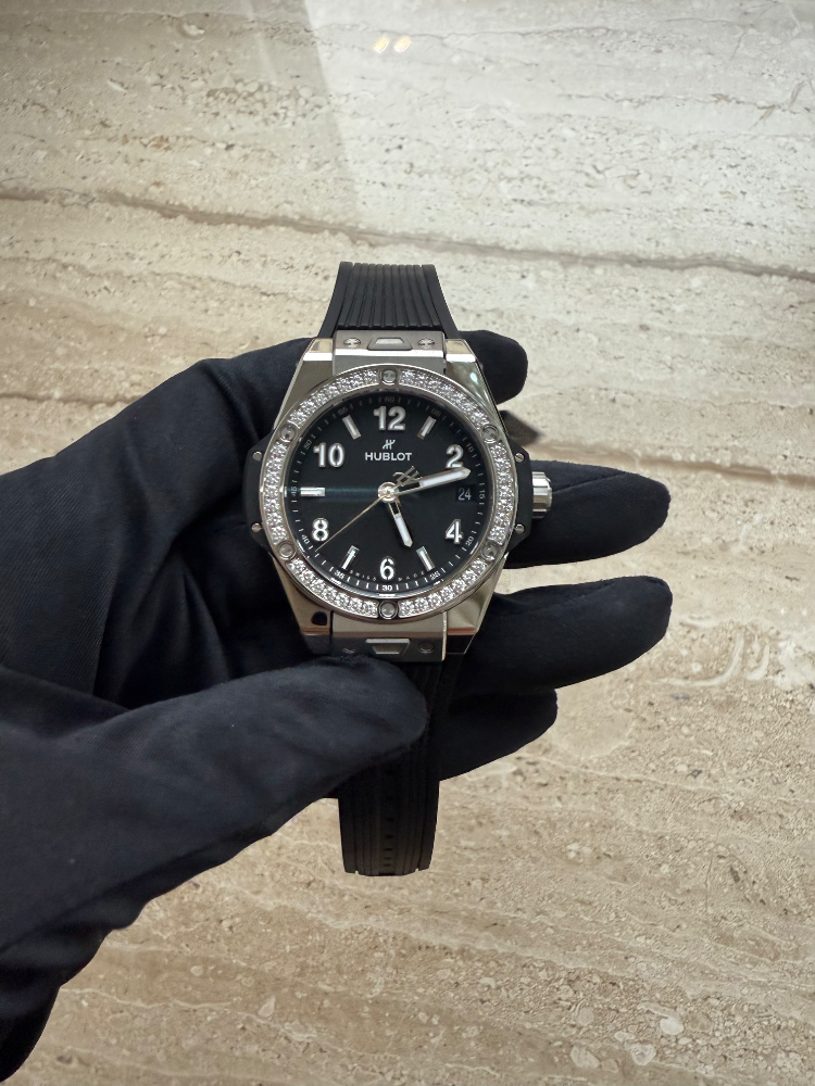 Часы Hublot Big Bang ONE CLICK STEEL DIAMONDS 465.SX.1170.RX.1204