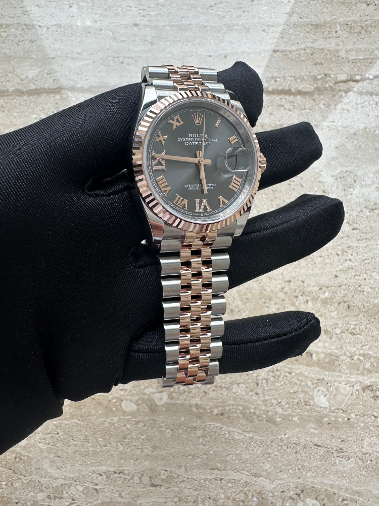 Часы Rolex Datejust 36mm Steel and Everose Gold 126231-0023