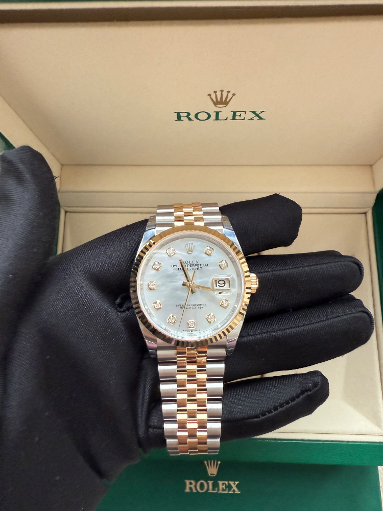 Часы Rolex Datejust 36 mm Steel and Yellow Gold 126233-0023