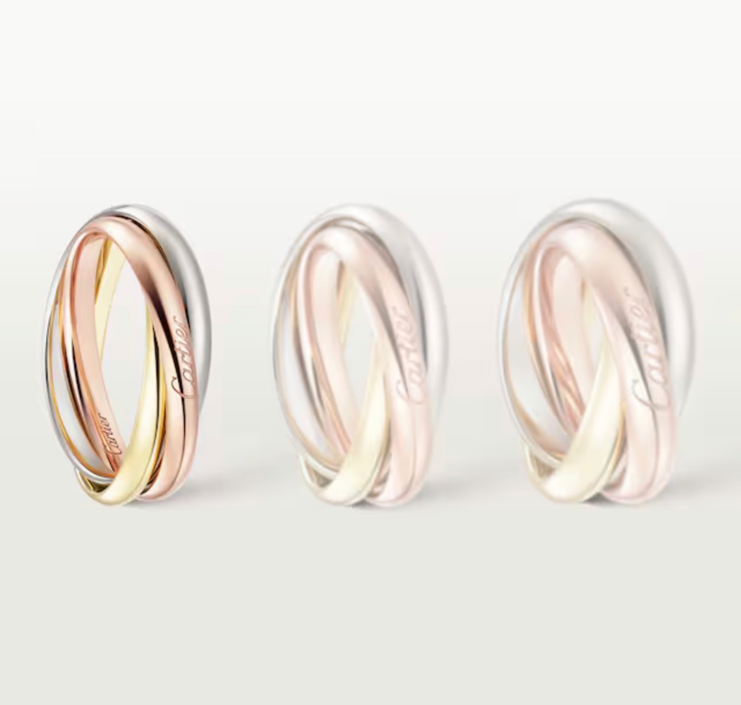 Кольцо Cartier TRINITY RING SMALL MODEL B4235152