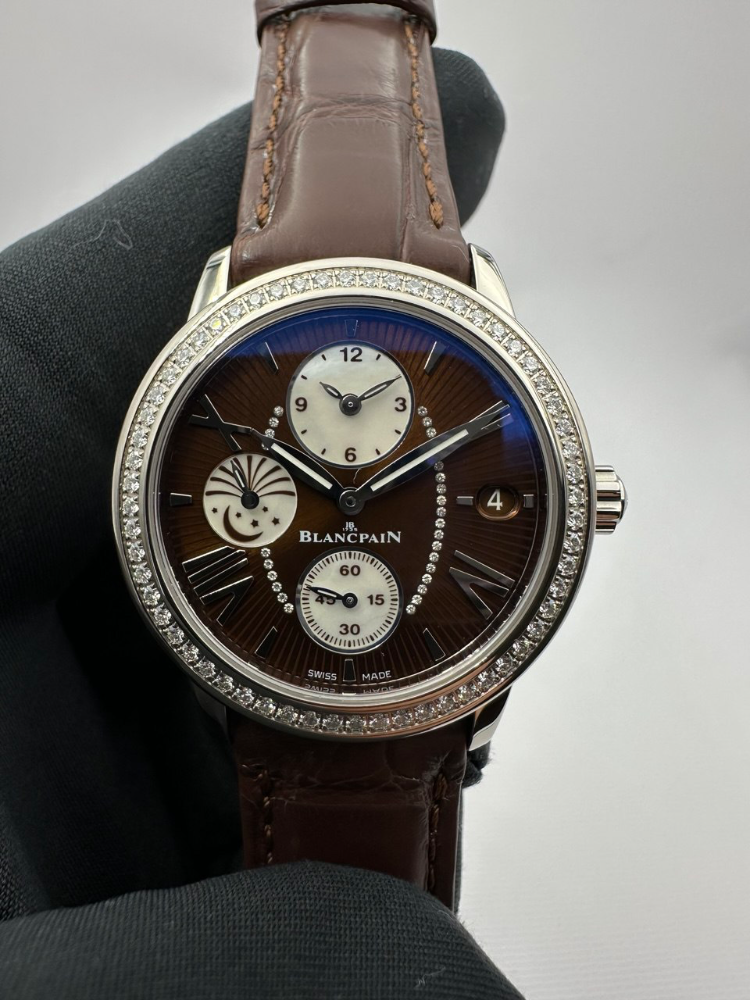 Часы Blancpain Women s Collection Double Time Zone - GMT 3760-1946-52B