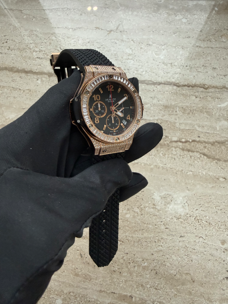 Часы Hublot Big Bang 41mm Red Gold Diamonds 341.PX.130.RX.094