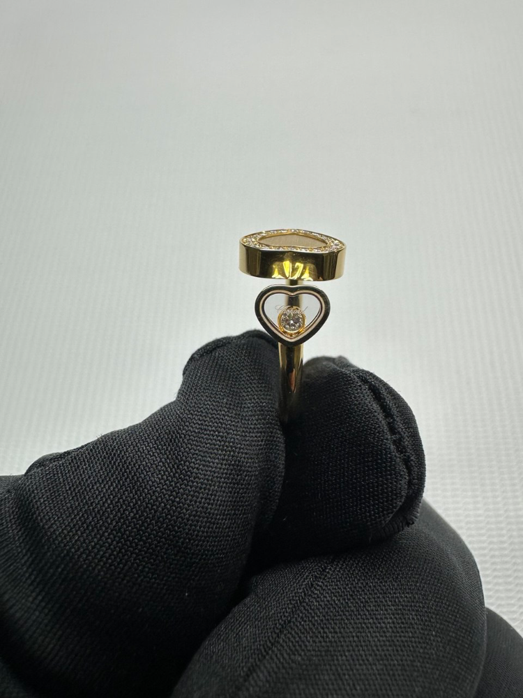 Кольцо Chopard HAPPY HEARTS GOLDEN HEARTS 82A107-0910