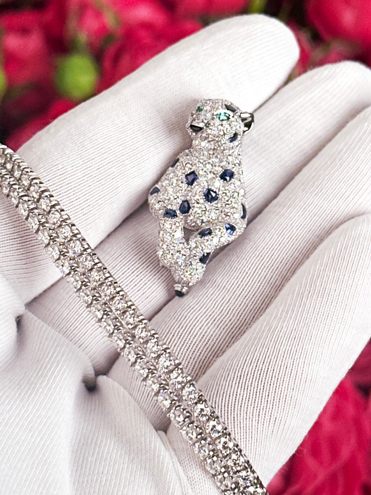 Колье Cartier PANTHÈRE DE NECKLACE HIGH JEWELLERY H7000538