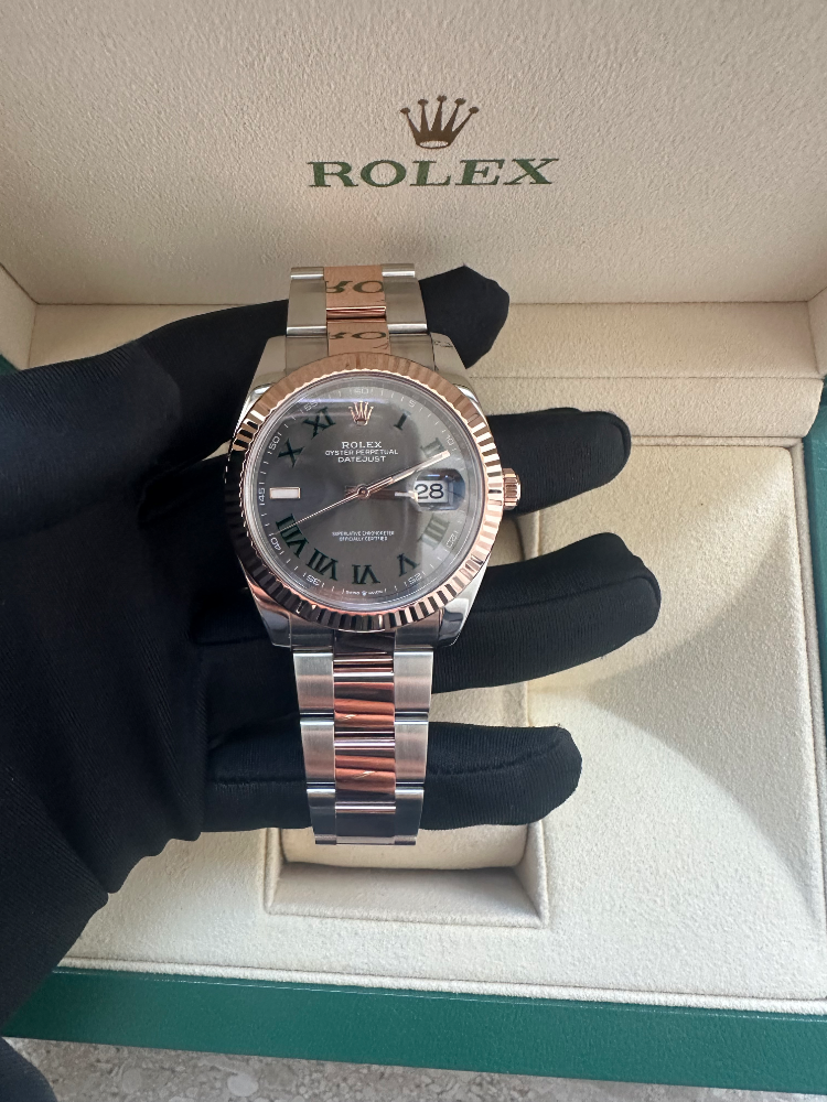 Часы Rolex Steel and Rose Gold Datejust 41mm 126331