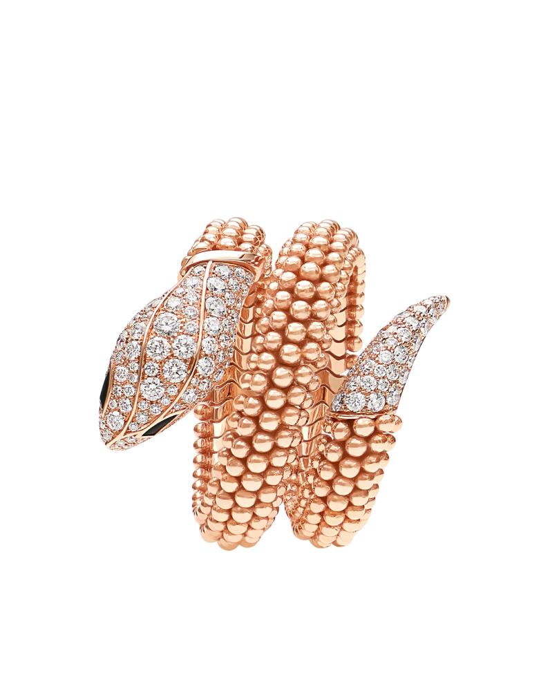 Кольцо BVLGARI SERPENTI 358655 (Размер L)