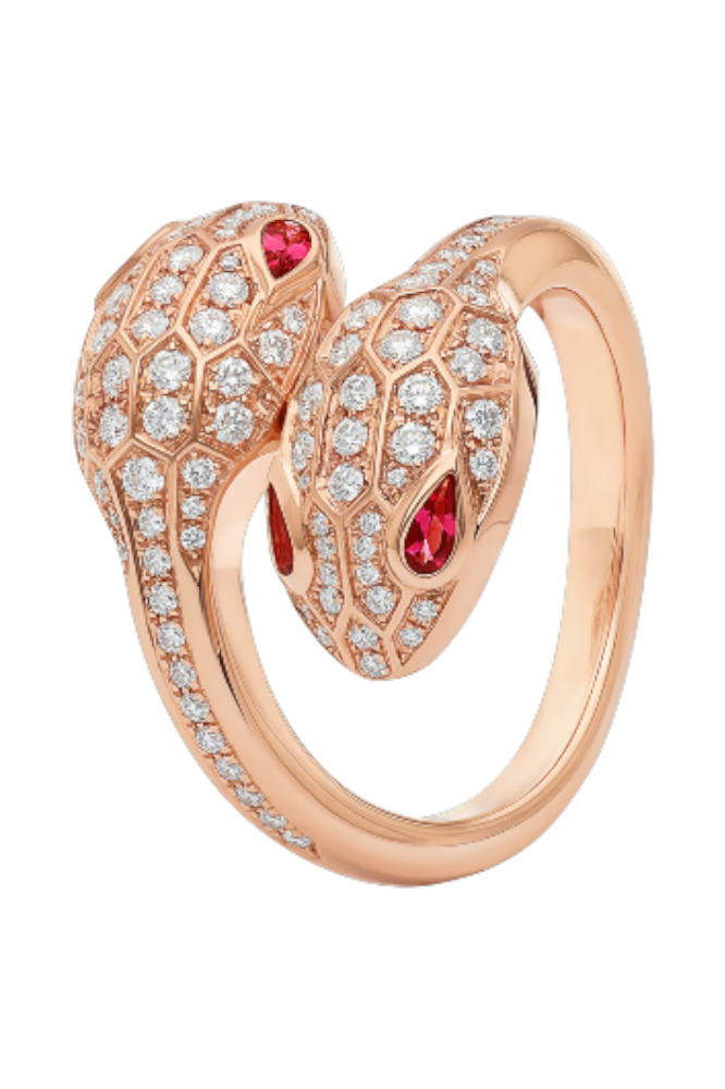 Кольцо BVLGARI Serpenti Seduttori Ring 358086