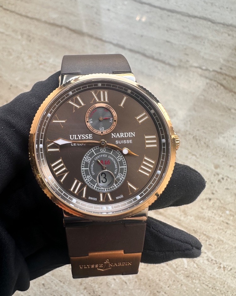 Часы Ulysse Nardin MARINE COLLECTION MAXI MARINE CHRONOMETER 43MM 265-67