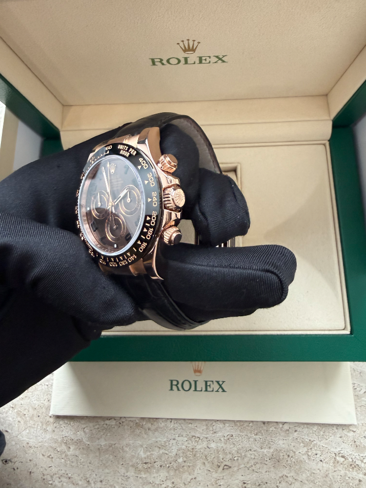 Часы Rolex DAYTONA COSMOGRAPH 40MM EVEROSE GOLD 116515Chocolate Brown