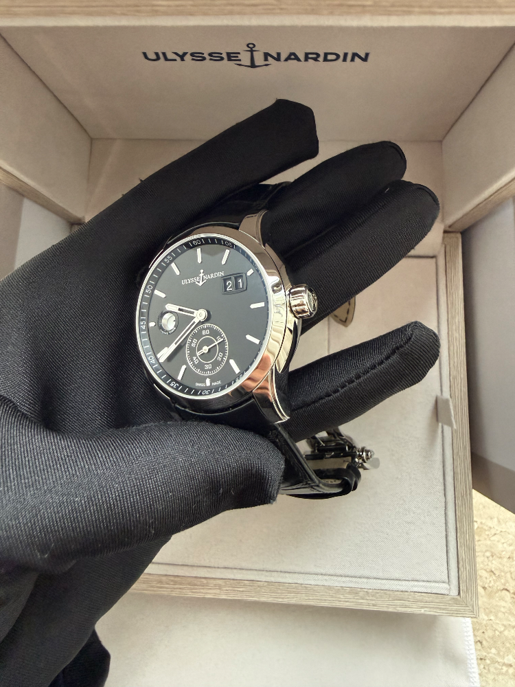 Часы Ulysse Nardin Dual Time 42 mm Manufacture 3343-126/92