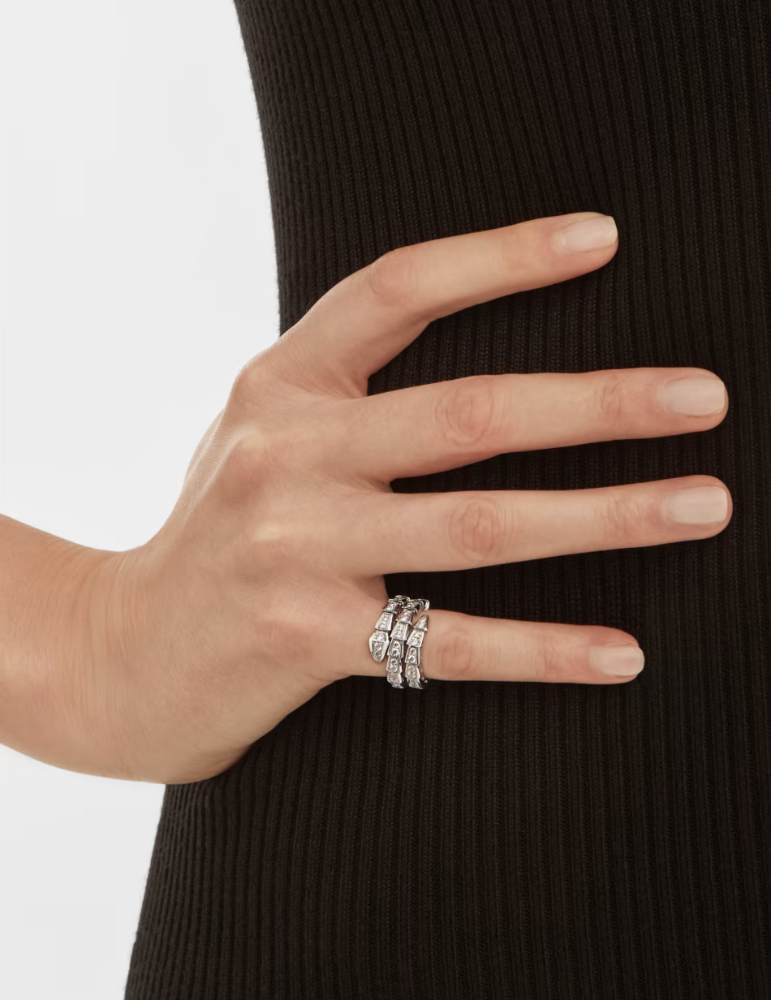 Кольцо BVLGARI SERPENTI VIPER Ring 357265