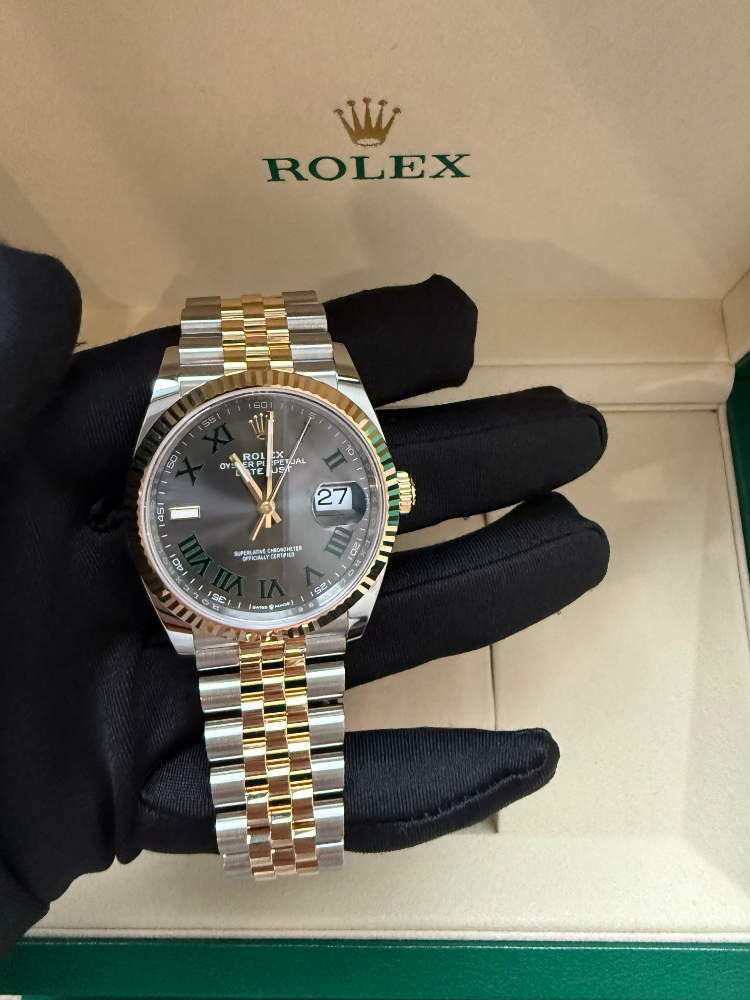 Часы Rolex DateJust 36mm Steel and Yellow gold 126233-0035