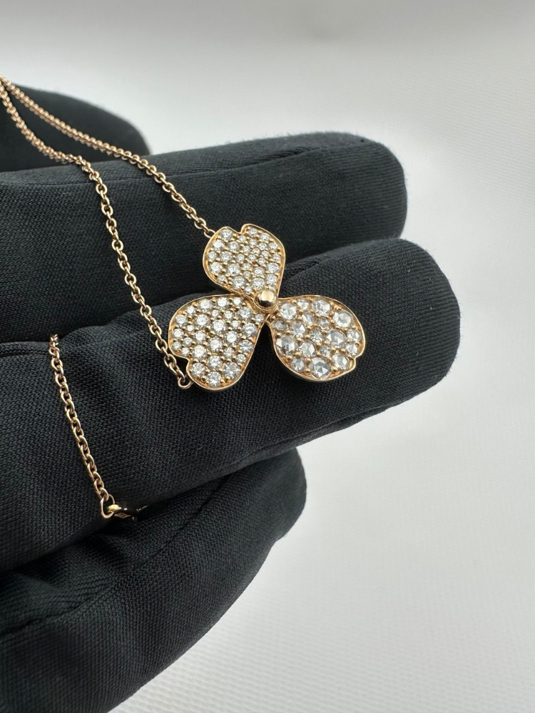 Подвеска Tiffany&Co. Tiffany Paper Flowers в виде соцветия с бриллиантами