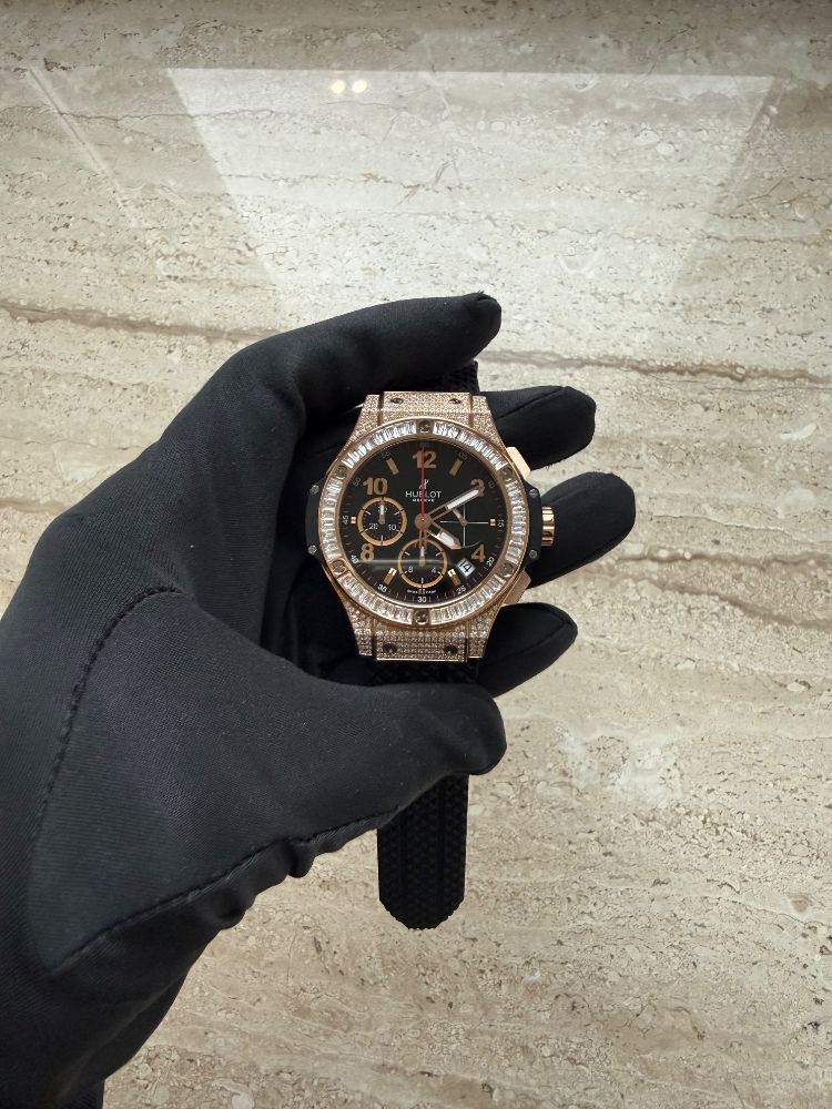 Часы Hublot Big Bang 41mm Red Gold Diamonds 341.PX.130.RX.094