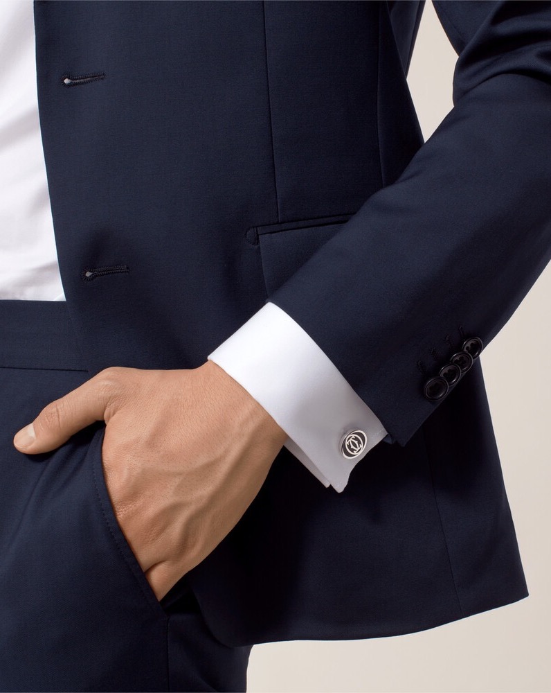 Запонки Cartier MANCUERNILLAS MOTIVO LOGO DOBLE C T1220395